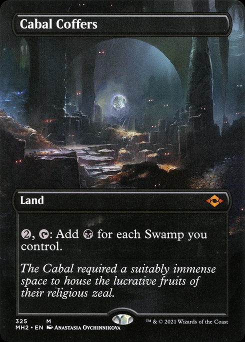 Cabal Coffers (MH2-325) - Modern Horizons 2 (Borderless) - Magic The Gathering