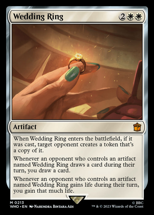 Wedding Ring (WHO-213) - Doctor Who - Magic The Gathering
