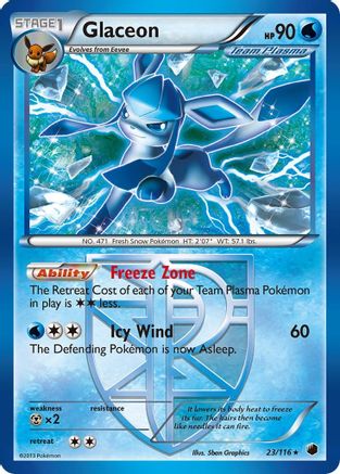 Glaceon 23/116 - Plasma Freeze