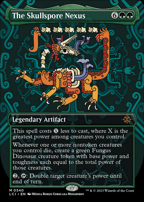 The Skullspore Nexus (LCI-340) - The Lost Caverns of Ixalan (Borderless) - Magic The Gathering