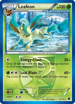 Leafeon 11/116 - Plasma Freeze