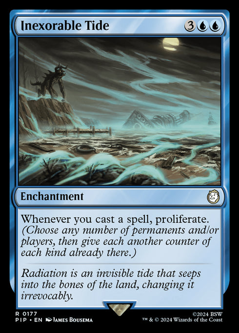 Inexorable Tide (PIP-177) - Fallout - Magic The Gathering