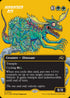 FOIL Agonasaur Rex (Borderless) (First-Place Foil) (DFT-542) - Aetherdrift (Borderless) - Magic The Gathering