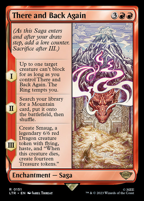 There and Back Again (LTR-151) - The Lord of the Rings: Tales of Middle-earth - Magic The Gathering