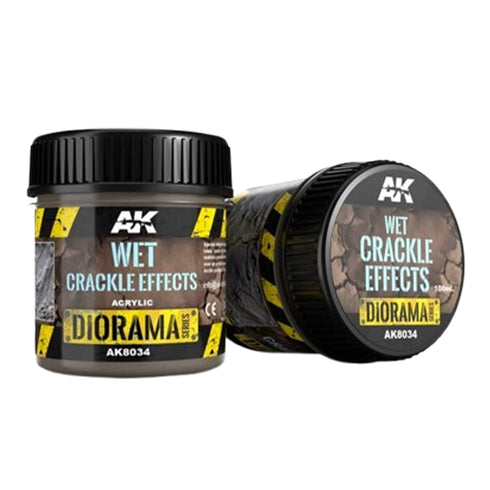 AK Interactive Dioramas - Wet Crackle Effects 100ml