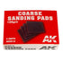 Ak Interactive - Tools - Coarse Sanding Pads 120 grit 4ct