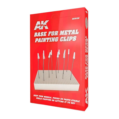 Ak Interactive - Tools - Base For Metal Painting Clips