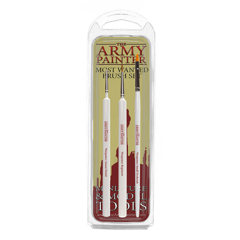 Army Painter Tools - Wargamers Most Wanted Brush Set