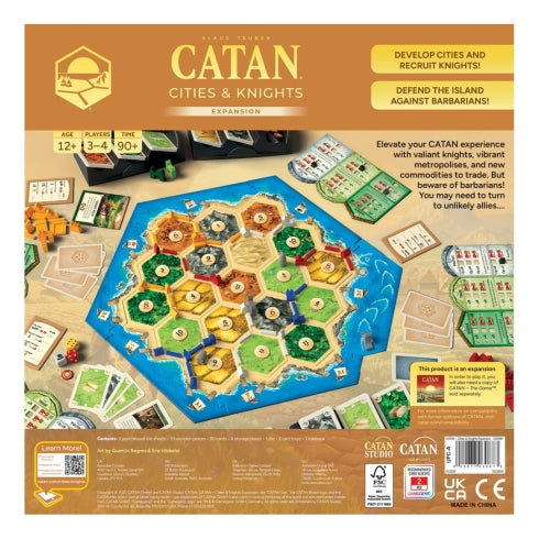 CATAN 6th Edition Cities & Knights Expansion