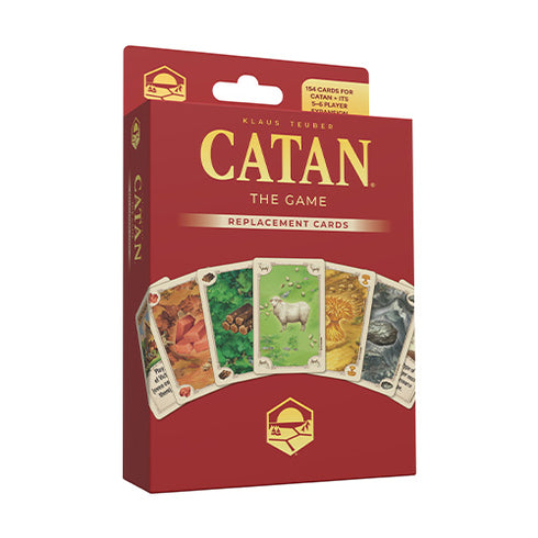 CATAN 6th Edition Base Game Replacement Cards