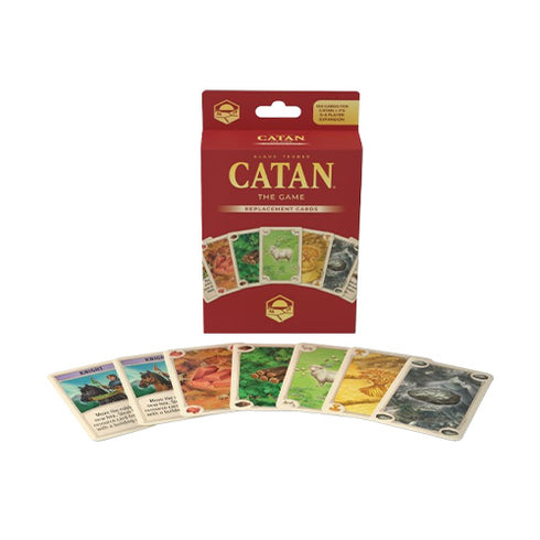 CATAN 6th Edition Base Game Replacement Cards