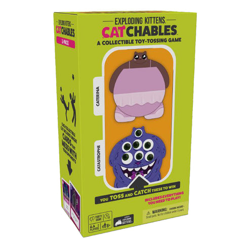 Catchables A Collectible Toy-Tossing Game - 2-Pack #1 (Donut & Lumber)