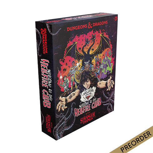 D&D Dungeons & Dragons Stranger Things Welcome to the Hellfire Club