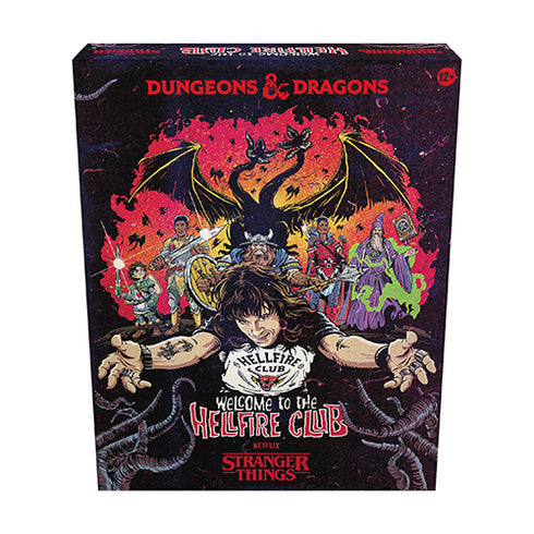 D&D Dungeons & Dragons Stranger Things Welcome to the Hellfire Club