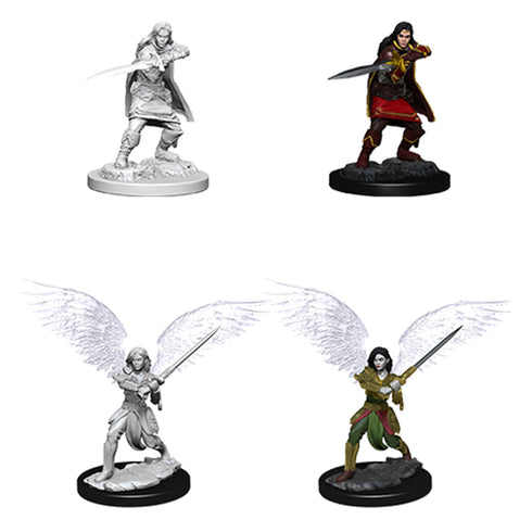 D&D Nolzurs Marvelous Unpainted Miniatures Female Aasimar Fighter