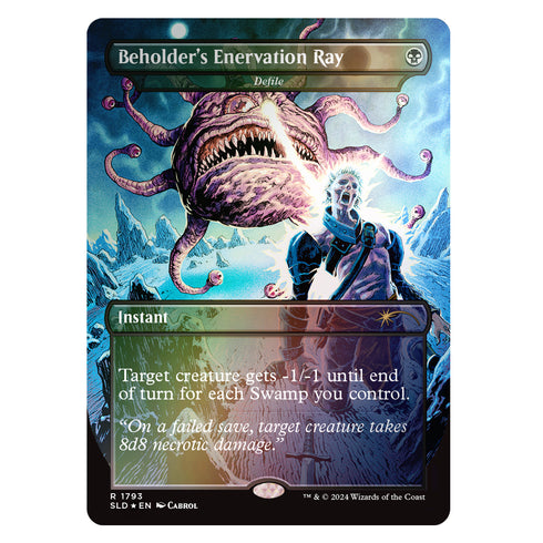 Magic Secret Lair x Dungeons & Dragons Death Is in the Eyes of the Beholder II Foil Edition