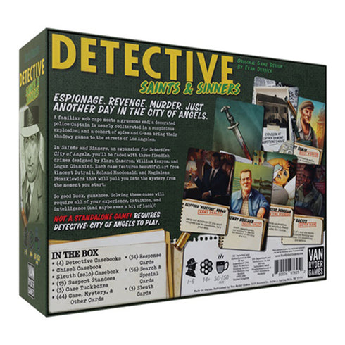 Detective: City of Angels - Saints and Sinners Expansion