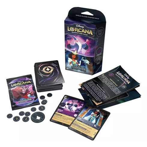 Disney Lorcana TCG Rise of the Floodborn Starter Decks (Pair)