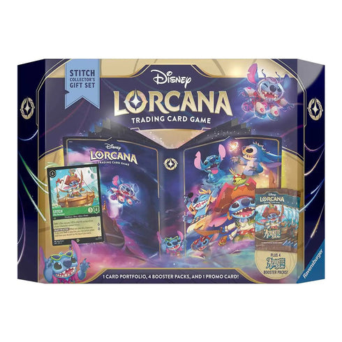 Disney Lorcana TCG Series 6 Azurite Sea Stitch Collector's Gift Set