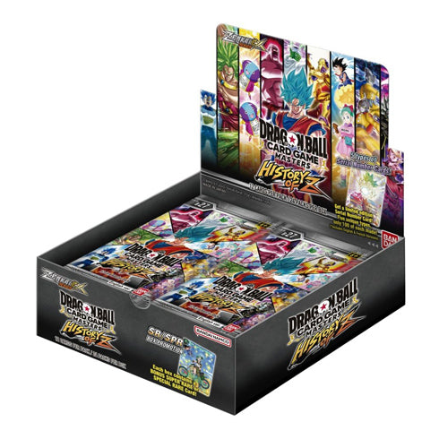 Dragon Ball Super Card Game Masters History of Z Booster Box B27