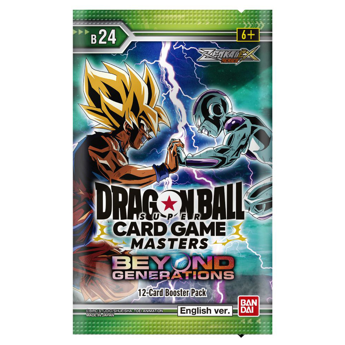 Dragon Ball Super Card Game: Legend Of The Dragon Balls Booster Pack (12 Cards, Factory Sealed)