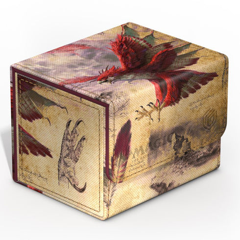 Ultimate Guard Sidewinder 100+ Xenoskin Deck Box - MTG Bloomburrow - Dragonhawk, Fate’s Tempest