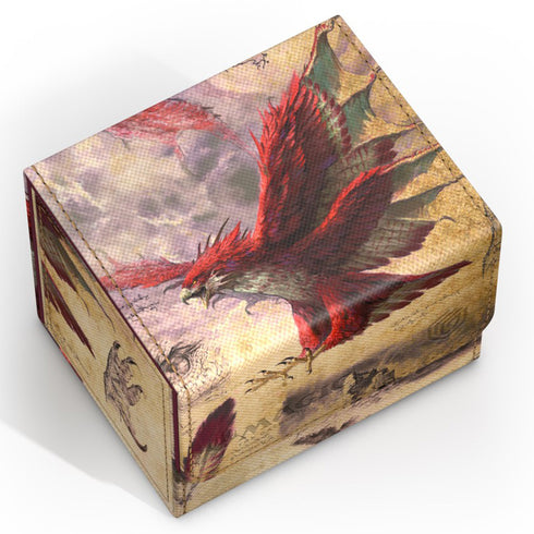 Ultimate Guard Sidewinder 100+ Xenoskin Deck Box - MTG Bloomburrow - Dragonhawk, Fate’s Tempest