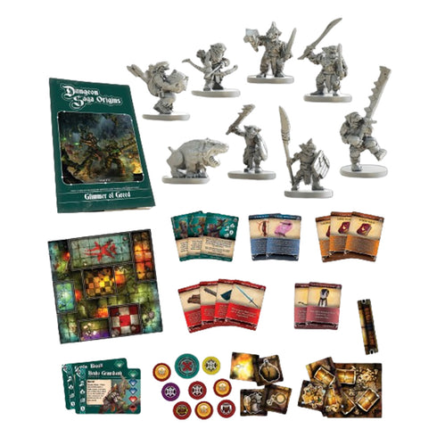 Dungeon Saga Origins Glimmer of Greed Expansion