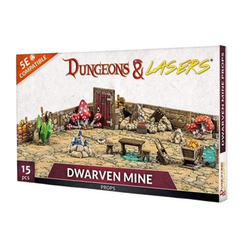 Dungeons & Lasers: Dwarven Mine Props