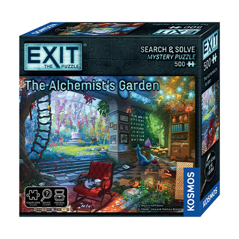 Exit the Game The Alchemists Garden Jigsaw Puzzle and Game