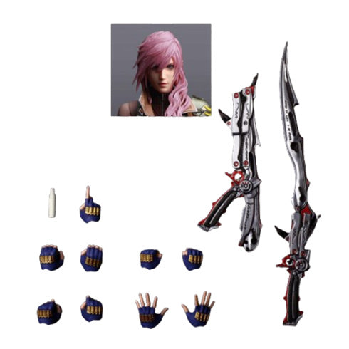 FINAL FANTASY XIII - PLAY ARTS SHIN - LIGHTNING