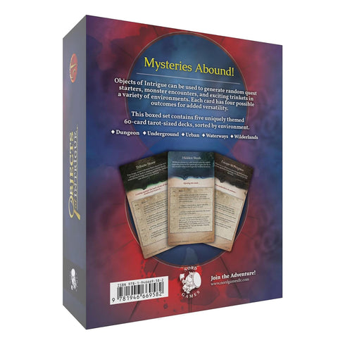 Game Masters Toolbox - Objects of Intrigue Box Set