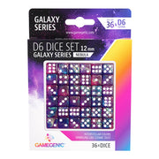 Gamegenic Galaxy Series - Nebula - D6 Dice Set 12 mm (36 pcs)