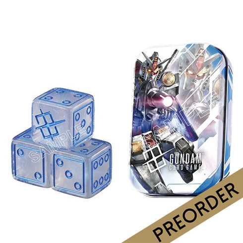 Gundam Card Game Official Damage Counter Dice Set 1 E03