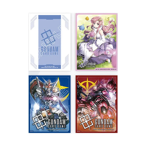 Gundam Card Game Official Sleeves Set 1 E01 (Set of 4)