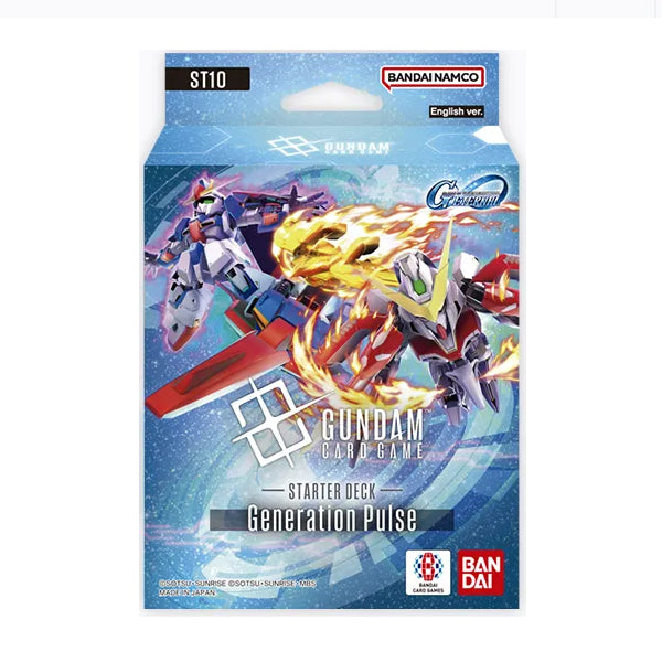GUNDAM CARD GAME [EB01]、スタータ[ST10]セット Gundam Card Game Generation Pulse ST10 Starter Deck – Gameology
