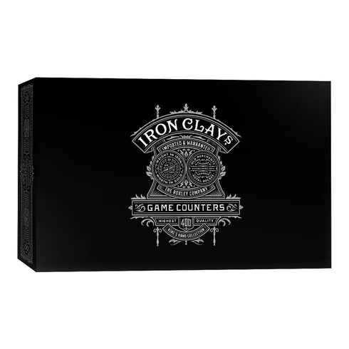 Iron Clays 400 Printed Box Luxury Game Counters Brass Birmingham Lancashire