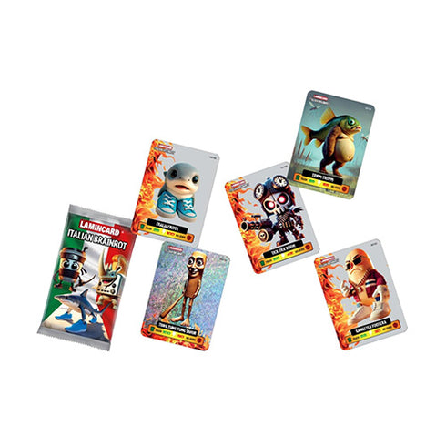 Lamincard Italian Brainrot Single Booster Pack