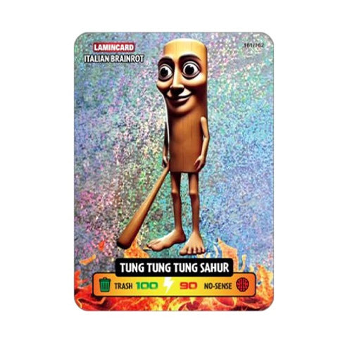 Lamincard Italian Brainrot Single Booster Pack