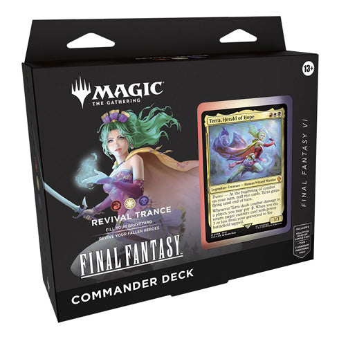 Magic Final Fantasy Commander Decks (Set of 4)