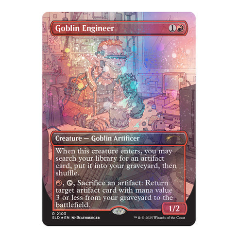 Magic Secret Lair Chaos Vault Deathburger Galaxy Foil Edition