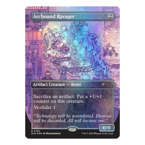 Magic Secret Lair Chaos Vault Deathburger Galaxy Foil Edition