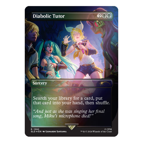 Magic Secret Lair x Hatsune Miku Digital Sensation Foil Edition