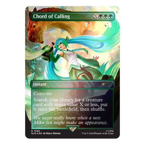 Magic Secret Lair x Hatsune Miku Digital Sensation Foil Edition