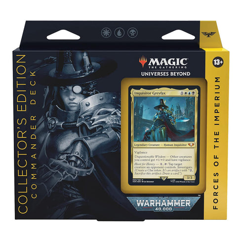 Magic Warhammer 40,000 Universes Beyond Commander Decks Collectors Edition (Set of 4)