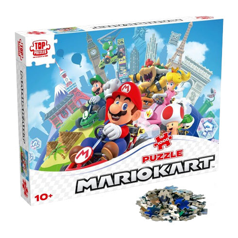 Mario Kart 'Around The World' 1000 Piece Puzzle