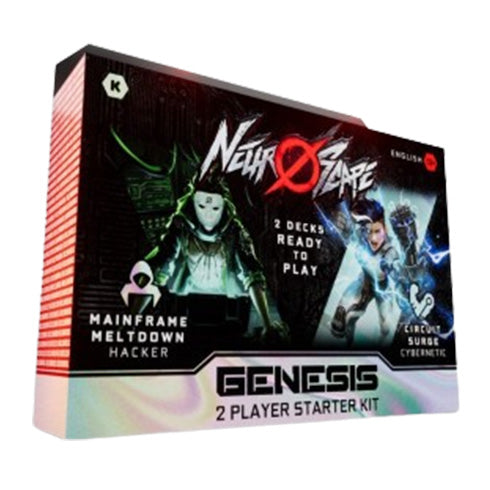 Neuroscape TCG Genesis 2-Player Starter Kit Hacker/Cybernetic