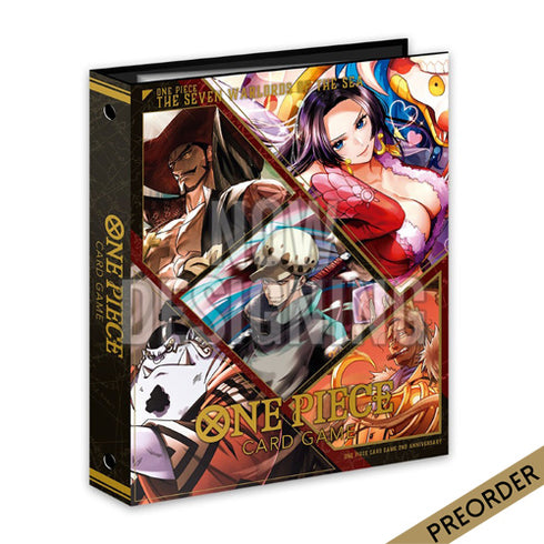 One Piece Card Game 9-Pocket Binder Set Seven Warlords of the Sea