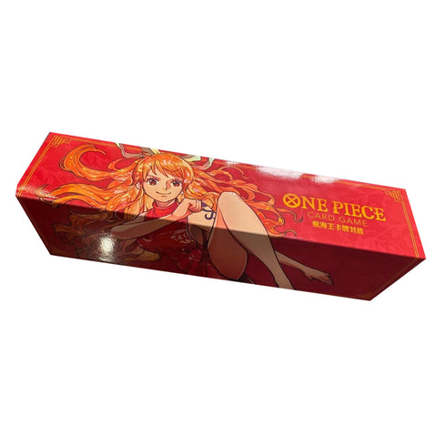 One Piece Card Game Chinese Nami 1st Anniversary Exclusive Gift Box (Red Nami Checked)
