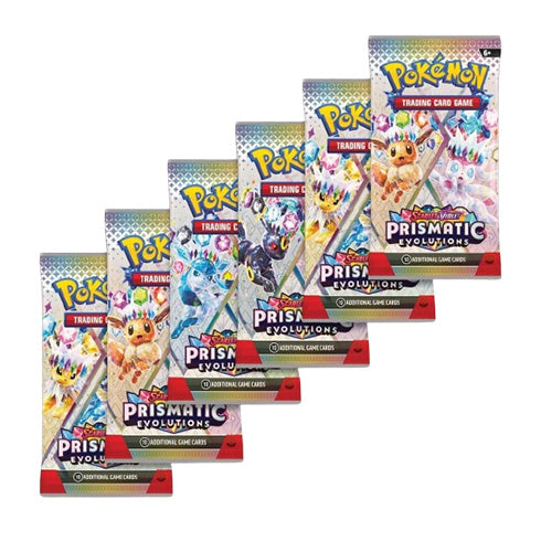 POKEMON TCG Scarlet & Violet Prismatic Evolutions Booster Bundle